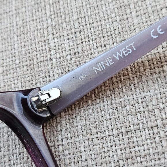 Nine West Women Eyeglasses/Sunglasses Frame Purple/Lilac NW570S 54[]18 130 Glass - Picture 10 of 13